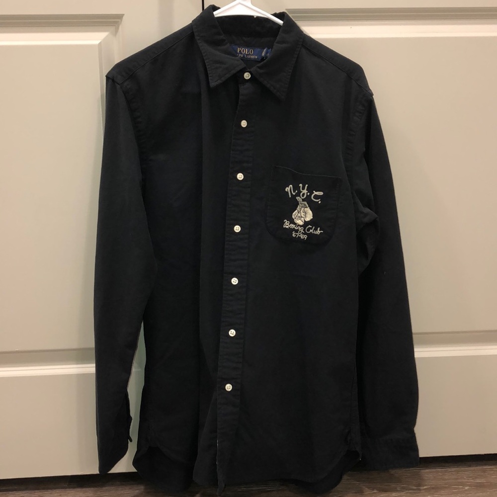 Polo button down shirt